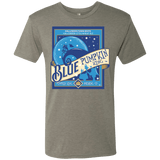 T-Shirts Venetian Grey / Small Blue Pumpkin King Men's Triblend T-Shirt