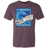 T-Shirts Vintage Purple / Small Blue Pumpkin King Men's Triblend T-Shirt