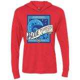 T-Shirts Vintage Red / X-Small Blue Pumpkin King Triblend Long Sleeve Hoodie Tee
