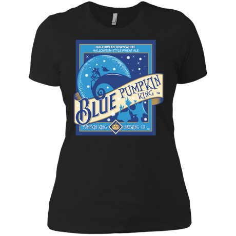 T-Shirts Black / X-Small Blue Pumpkin King Women's Premium T-Shirt