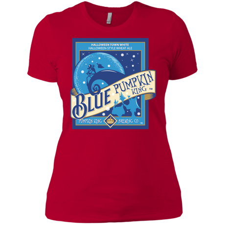 T-Shirts Red / X-Small Blue Pumpkin King Women's Premium T-Shirt