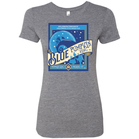 T-Shirts Premium Heather / Small Blue Pumpkin King Women's Triblend T-Shirt