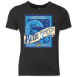 T-Shirts Vintage Black / YXS Blue Pumpkin King Youth Triblend T-Shirt