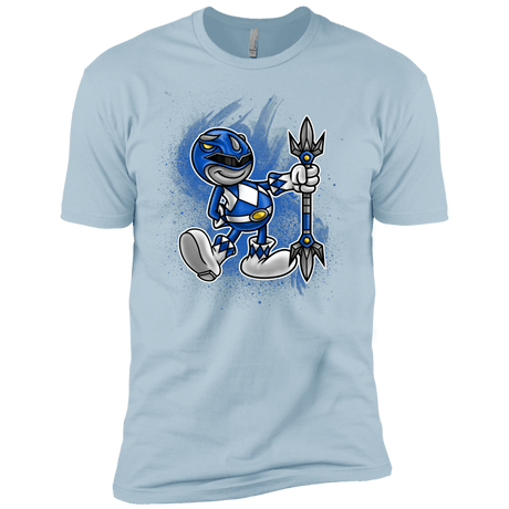 T-Shirts Light Blue / YXS Blue Ranger Artwork Boys Premium T-Shirt