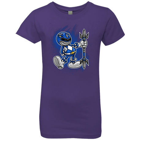 T-Shirts Purple Rush / YXS Blue Ranger Artwork Girls Premium T-Shirt