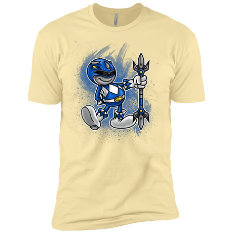 T-Shirts Banana Cream / X-Small Blue Ranger Artwork Men's Premium T-Shirt
