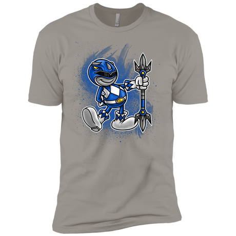T-Shirts Light Grey / X-Small Blue Ranger Artwork Men's Premium T-Shirt