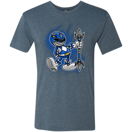 T-Shirts Indigo / Small Blue Ranger Artwork Men's Triblend T-Shirt