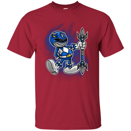 T-Shirts Cardinal / Small Blue Ranger Artwork T-Shirt