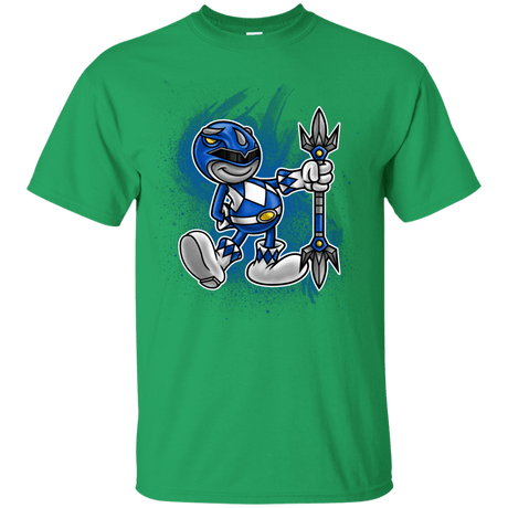 T-Shirts Irish Green / Small Blue Ranger Artwork T-Shirt