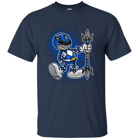 T-Shirts Navy / Small Blue Ranger Artwork T-Shirt