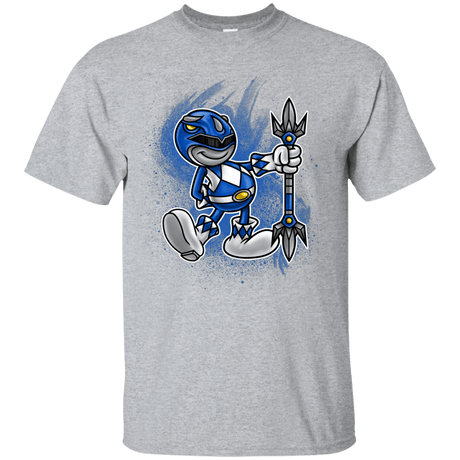 T-Shirts Sport Grey / Small Blue Ranger Artwork T-Shirt