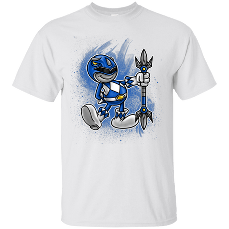 T-Shirts White / Small Blue Ranger Artwork T-Shirt