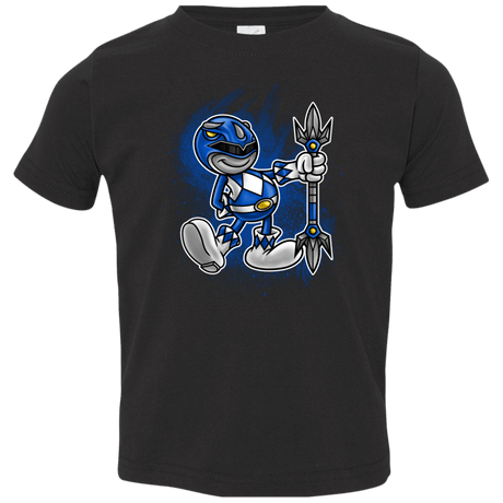 T-Shirts Black / 2T Blue Ranger Artwork Toddler Premium T-Shirt
