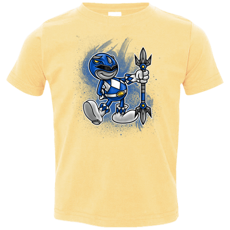 T-Shirts Butter / 2T Blue Ranger Artwork Toddler Premium T-Shirt