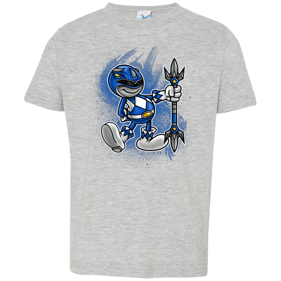 T-Shirts Heather / 2T Blue Ranger Artwork Toddler Premium T-Shirt