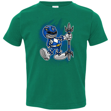 T-Shirts Kelly / 2T Blue Ranger Artwork Toddler Premium T-Shirt