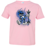 T-Shirts Pink / 2T Blue Ranger Artwork Toddler Premium T-Shirt