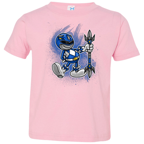 T-Shirts Pink / 2T Blue Ranger Artwork Toddler Premium T-Shirt
