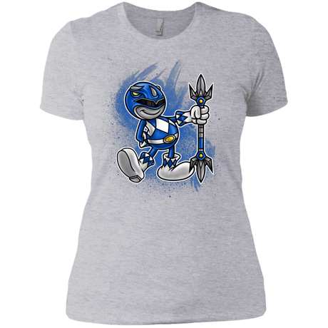 T-Shirts Heather Grey / X-Small Blue Ranger Artwork Women's Premium T-Shirt