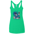 T-Shirts Envy / X-Small Blue Ranger Artwork Women's Triblend Racerback Tank