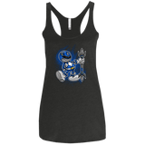 T-Shirts Vintage Black / X-Small Blue Ranger Artwork Women's Triblend Racerback Tank