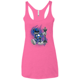 T-Shirts Vintage Pink / X-Small Blue Ranger Artwork Women's Triblend Racerback Tank