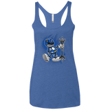 T-Shirts Vintage Royal / X-Small Blue Ranger Artwork Women's Triblend Racerback Tank