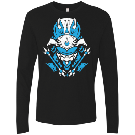 T-Shirts Black / Small Blue Ranger Men's Premium Long Sleeve