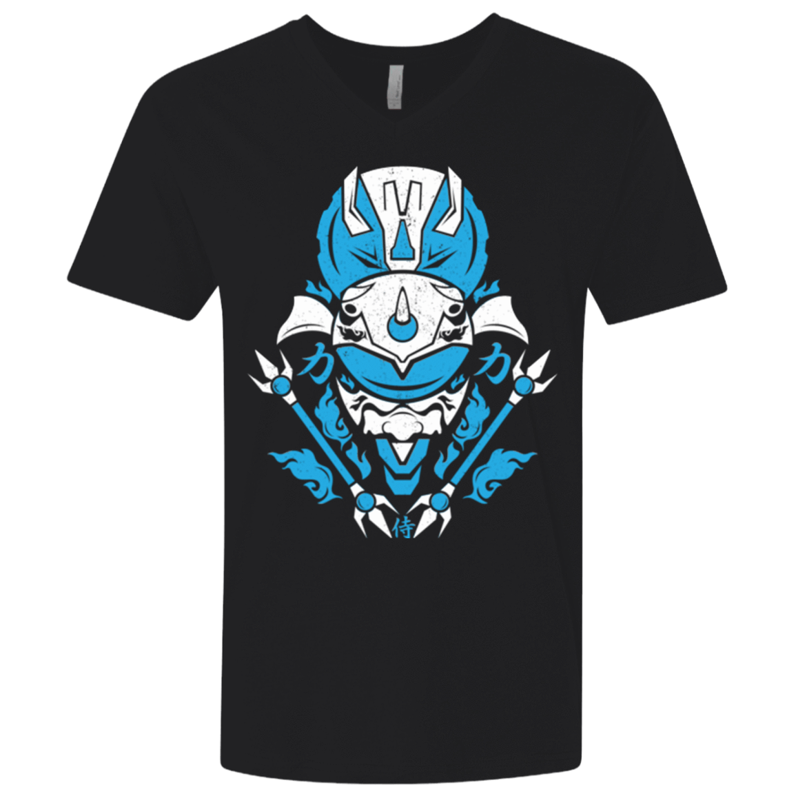 T-Shirts Black / X-Small Blue Ranger Men's Premium V-Neck
