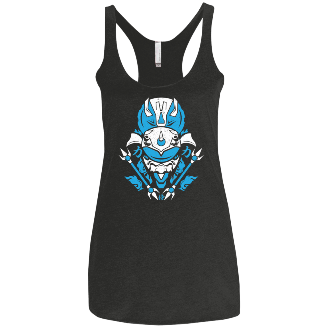 T-Shirts Vintage Black / X-Small Blue Ranger Women's Triblend Racerback Tank