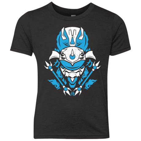 T-Shirts Vintage Black / YXS Blue Ranger Youth Triblend T-Shirt