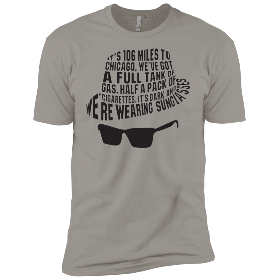 T-Shirts Light Grey / YXS Blues Brothers Boys Premium T-Shirt