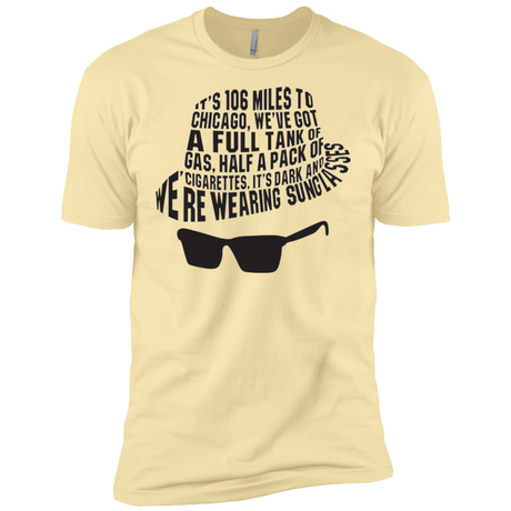 T-Shirts Banana Cream / X-Small Blues Brothers Men's Premium T-Shirt