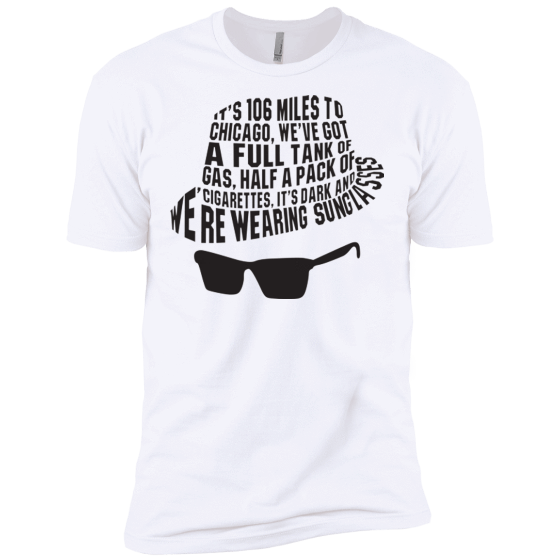 T-Shirts White / X-Small Blues Brothers Men's Premium T-Shirt