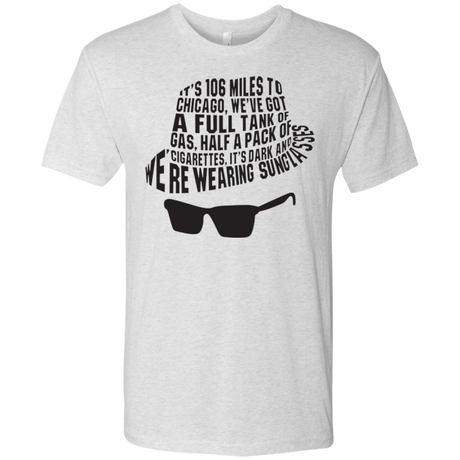 T-Shirts Heather White / Small Blues Brothers Men's Triblend T-Shirt