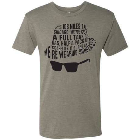 T-Shirts Venetian Grey / Small Blues Brothers Men's Triblend T-Shirt