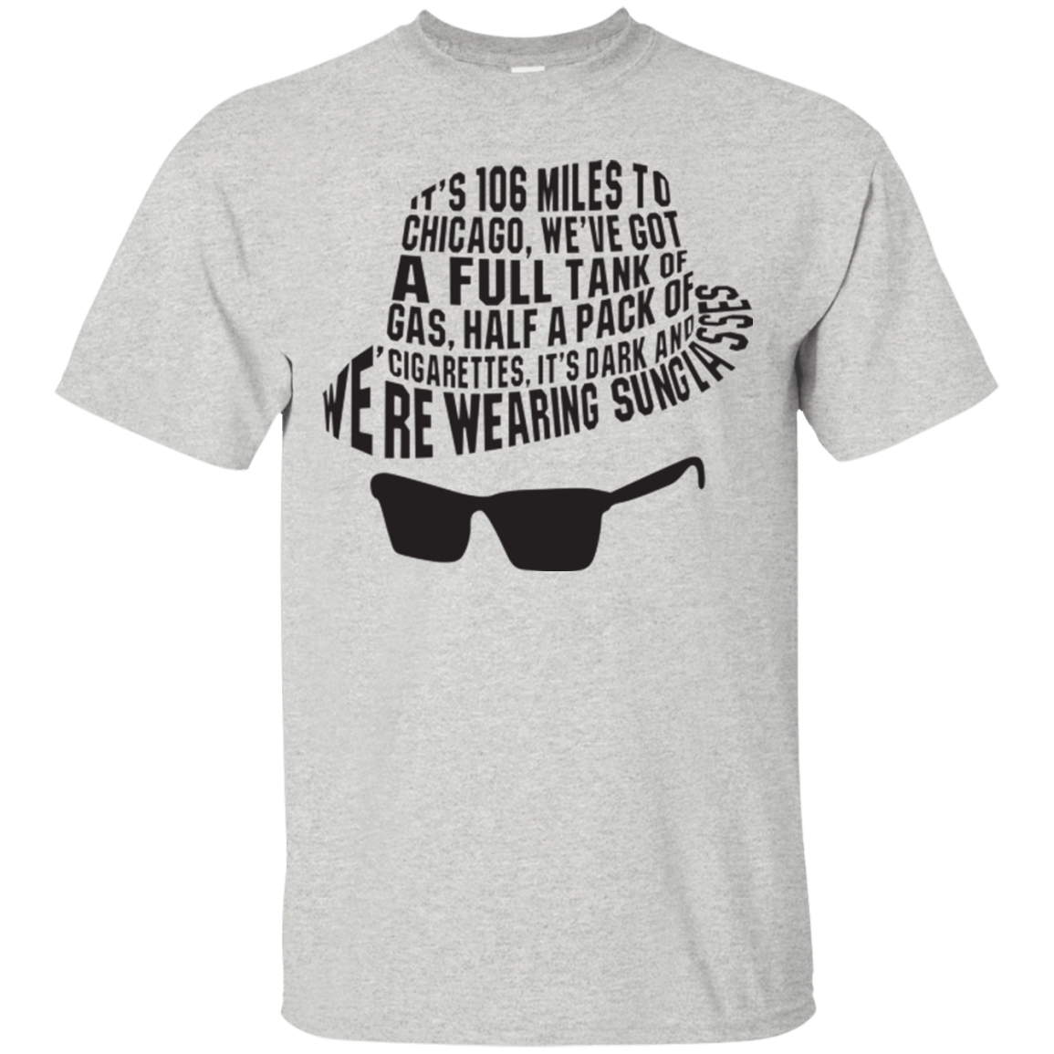 T-Shirts Ash / Small Blues Brothers T-Shirt