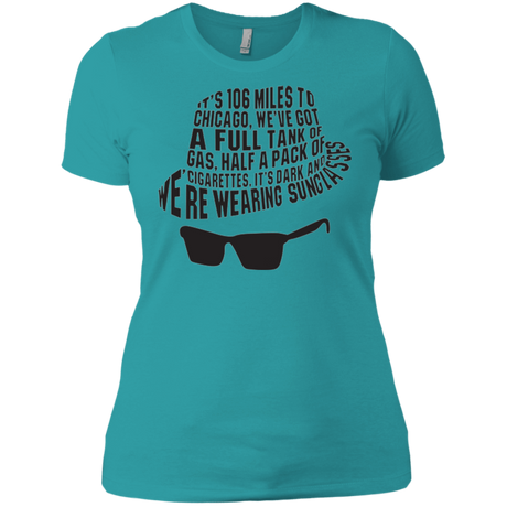 T-Shirts Tahiti Blue / X-Small Blues Brothers Women's Premium T-Shirt