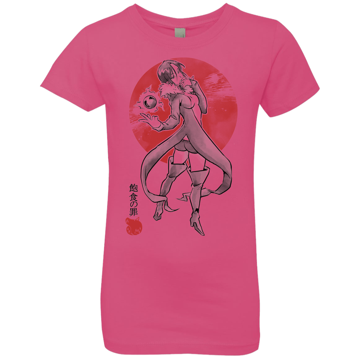T-Shirts Hot Pink / YXS Boar Gluttony Girls Premium T-Shirt