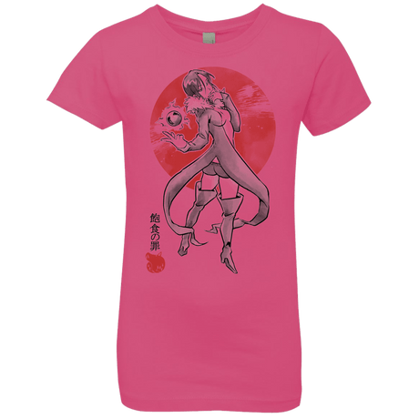 T-Shirts Hot Pink / YXS Boar Gluttony Girls Premium T-Shirt
