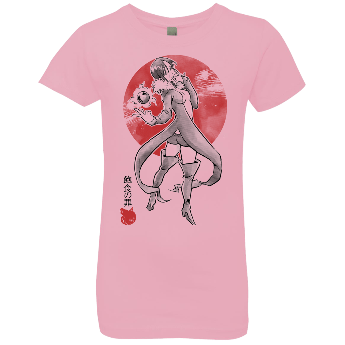 T-Shirts Light Pink / YXS Boar Gluttony Girls Premium T-Shirt