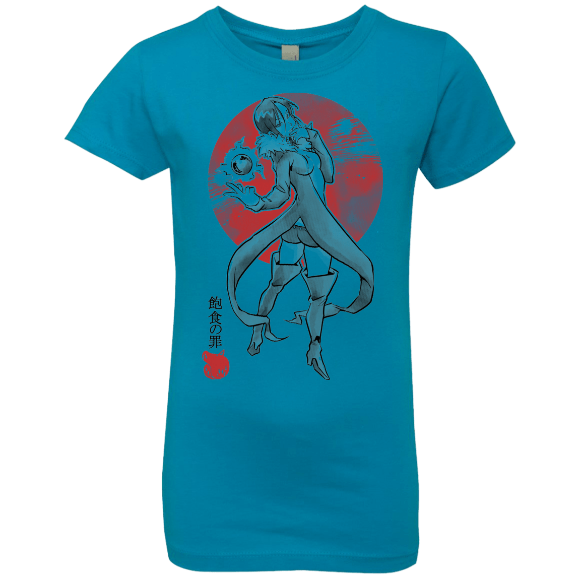 T-Shirts Turquoise / YXS Boar Gluttony Girls Premium T-Shirt