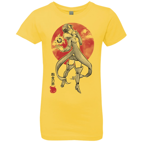 T-Shirts Vibrant Yellow / YXS Boar Gluttony Girls Premium T-Shirt