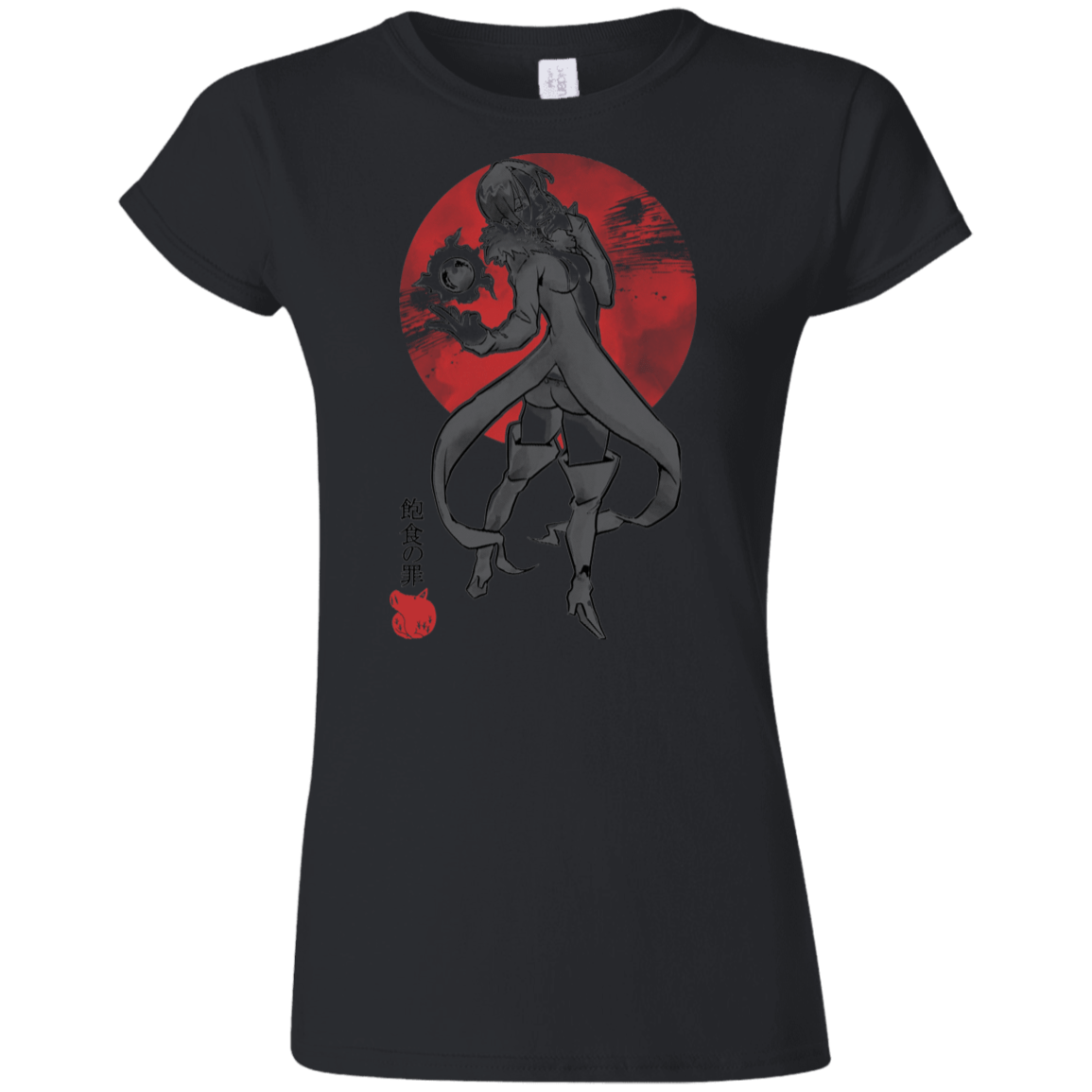 T-Shirts Black / S Boar Gluttony Junior Slimmer-Fit T-Shirt