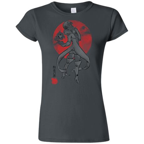 T-Shirts Charcoal / S Boar Gluttony Junior Slimmer-Fit T-Shirt