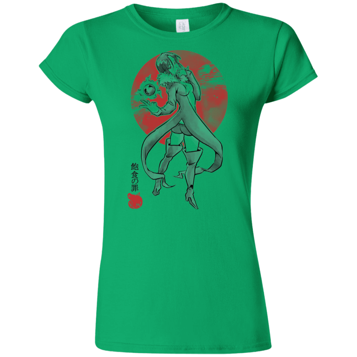 T-Shirts Irish Green / S Boar Gluttony Junior Slimmer-Fit T-Shirt