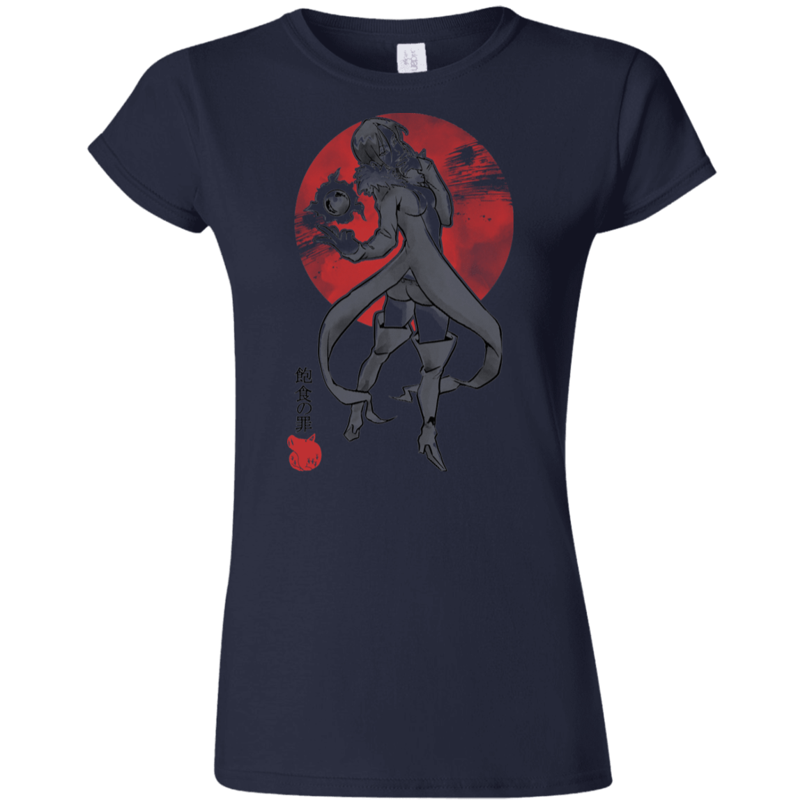 T-Shirts Navy / S Boar Gluttony Junior Slimmer-Fit T-Shirt