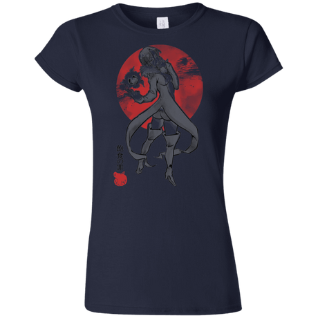 T-Shirts Navy / S Boar Gluttony Junior Slimmer-Fit T-Shirt