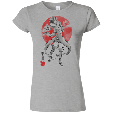 T-Shirts Sport Grey / S Boar Gluttony Junior Slimmer-Fit T-Shirt